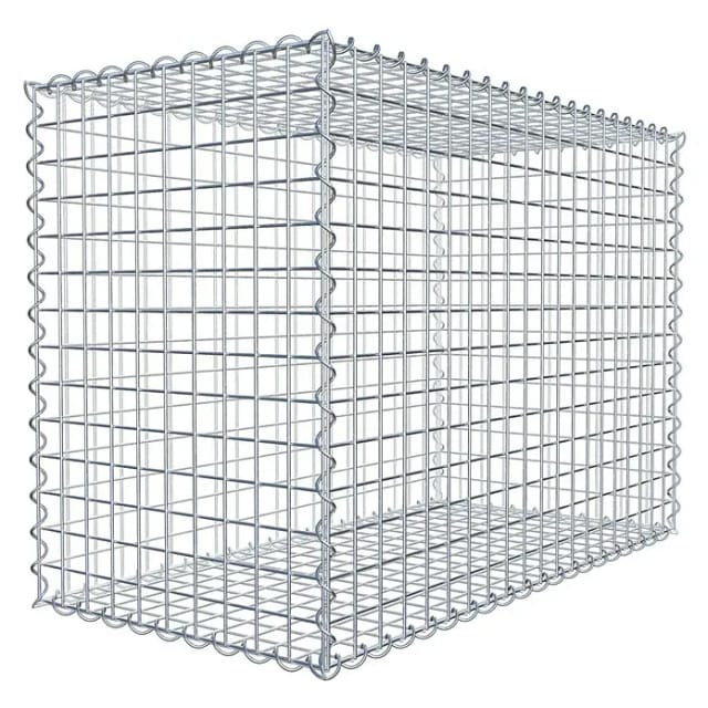 Gabiona Spiralgabione, LxHxT: 100 x 70 x 50 cm - silberfarben
