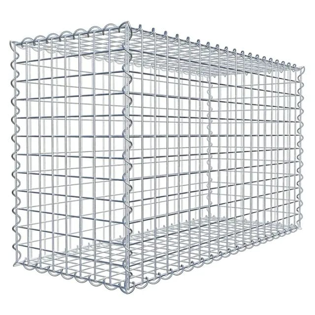 Gabiona Spiralgabione, LxHxT: 100 x 60 x 40 cm - silberfarben