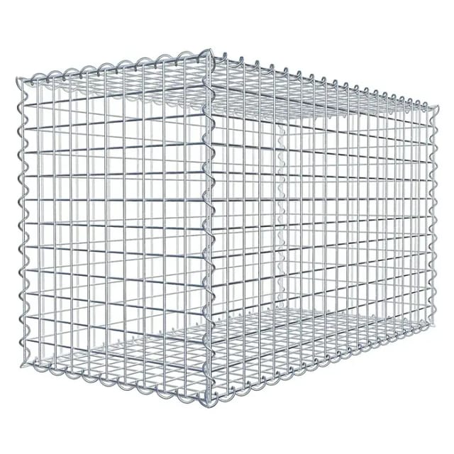 Gabiona Spiralgabione, LxHxT: 100 x 60 x 50 cm - silberfarben