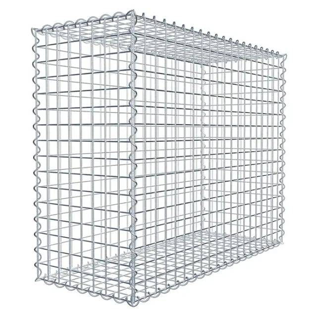 Gabiona Spiralgabione, LxHxT: 100 x 80 x 40 cm - silberfarben