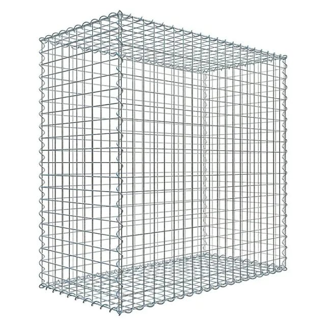 Gabiona Spiralgabione, LxHxT: 100 x 100 x 50 cm - silberfarben