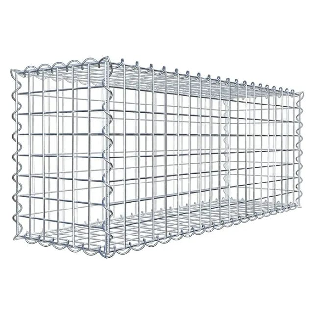 Gabiona Spiralgabione, LxHxT: 100 x 40 x 30 cm - silberfarben