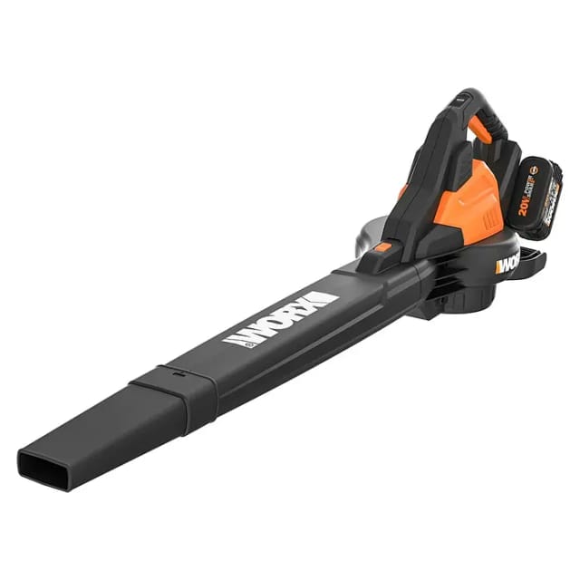 WORX Akku-Laubbläser »PowerShare«, schwarz-orange, max. Blasgeschwindigkeit: 355 km/h - bunt