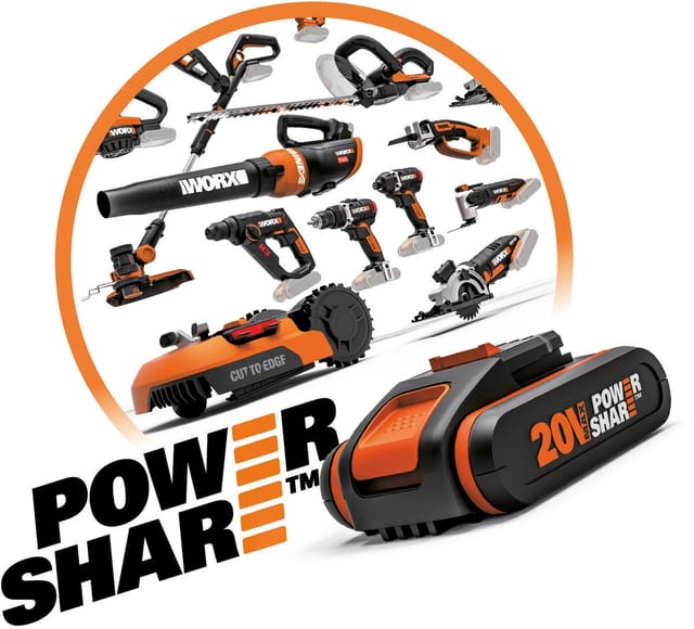 WORX Akku-Heckenschere »PowerShare«, 20 V, ohne Akku