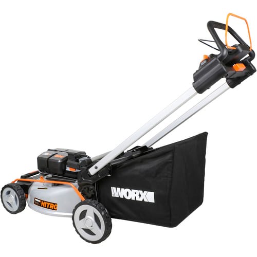 WORX Akku-Rasenmäher »WG761E«, 80 V, 4 Ah, Schnittbreite: 51 cm, mit Akku - bunt