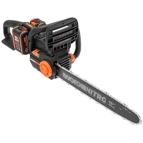 WORX Akku-Kettensäge, Schnittlänge: 40 cm, inkl. Akku, 40 V - schwarz