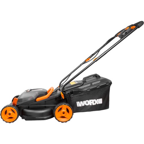 WORX Akku-Rasenmäher »WG779E.1«, 40 V, 4 Ah, Schnittbreite: 34 cm, mit Akku - bunt