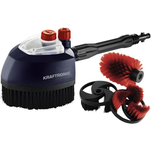 KRAFTRONIC Multibürstenset, Kunststoff, blau