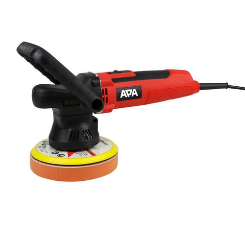 APA Poliermaschine »Profi«, Leerlaufdrehzahl: 2000-6400 U/min, 650 W - rot