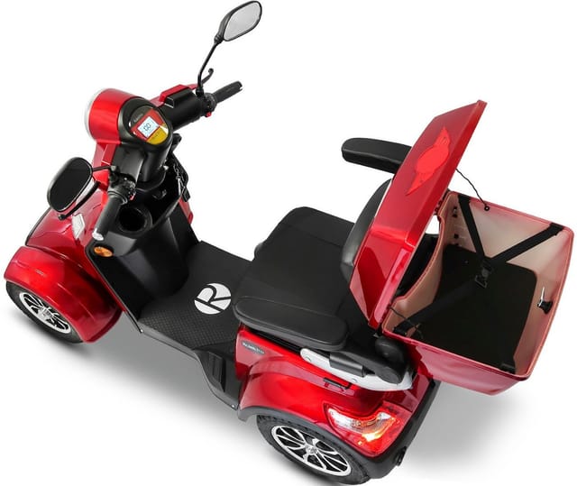 Rolektro Elektroroller »E-Quad«, max. 15 km/h, Reichweite: 95 km
