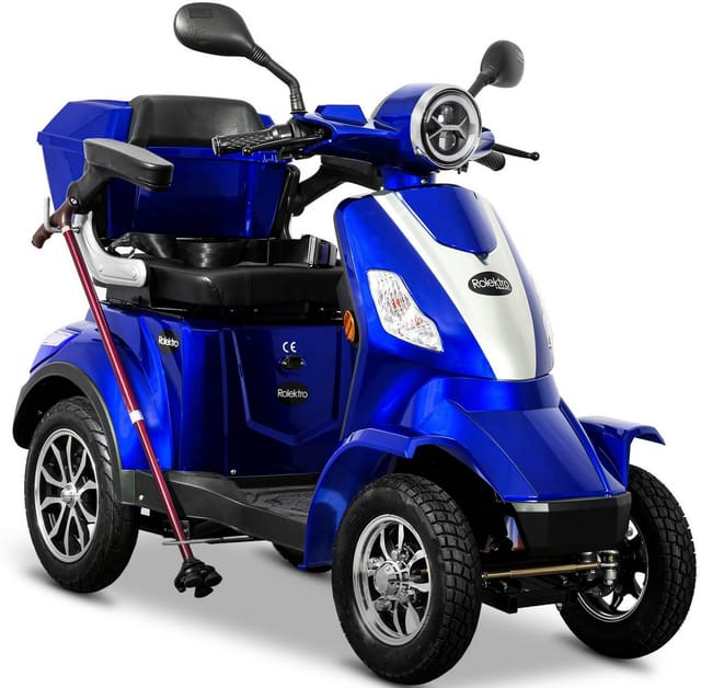 Rolektro Elektroroller »E-Quad«, max. 25 km/h, Reichweite: 50 km
