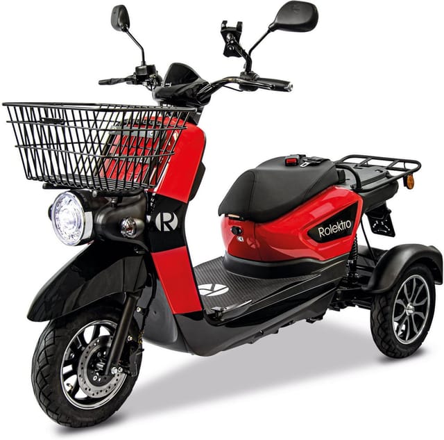 Rolektro Elektroroller »E-Carrier«, max. 25 km/h, Reichweite: 90 km