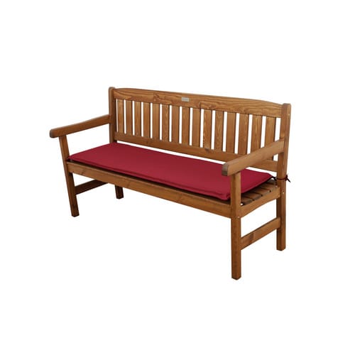 CASAYA Bankauflage »CASAYA«, für Bank 3 Sitzer, weinrot, BxL: 45 x 150 cm