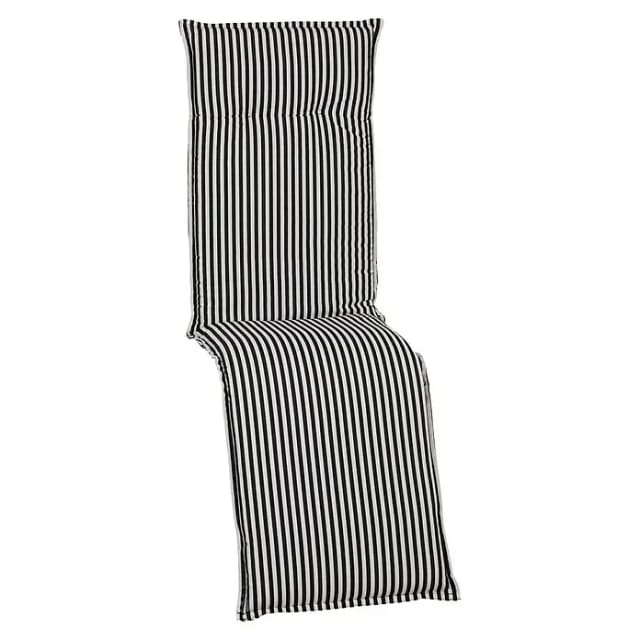 BEO Stuhlauflage »Turin«, schwarz/weiß, BxL: 46 x 171 cm