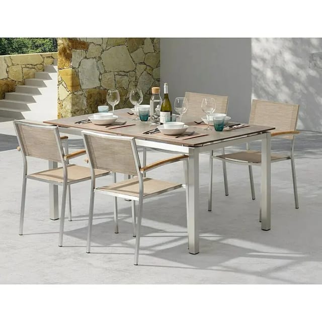 acamp® Loungemöbel-Gruppe »SKYE«, 150x90x89cm - braun