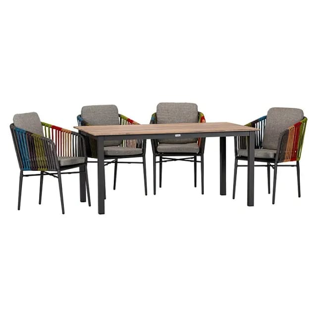 acamp® Loungemöbel-Gruppe »MANHATTAN«, 160x90x81cm - grau