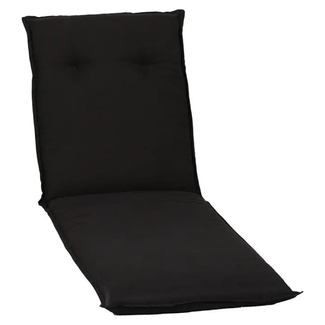 BEO Liegenauflage »Turin«, anthrazit, Uni, BxL: 58 x 191 cm - grau