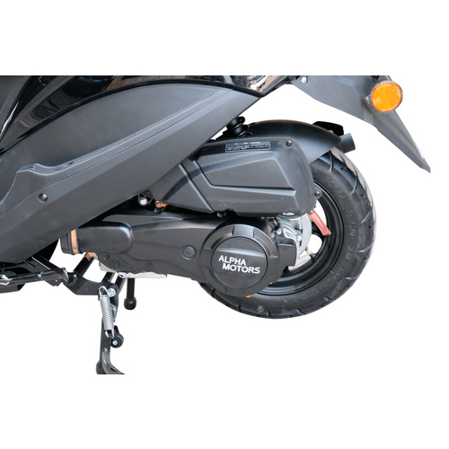 ALPHA MOTORS Motorroller »Topdrive«, 125 ccm, 85 km/h, EURO 5+, schwarz