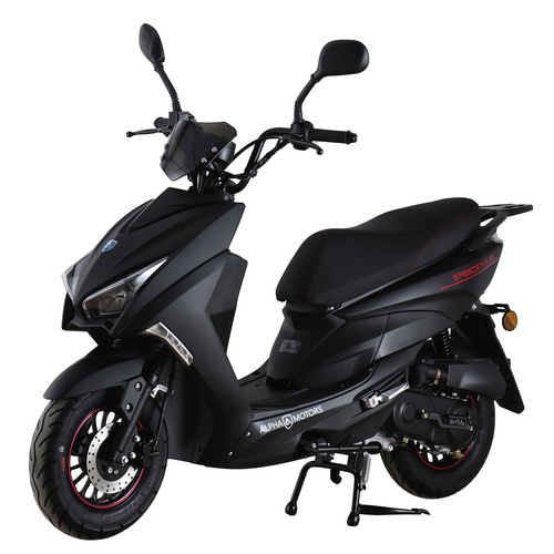 ALPHA MOTORS Motorroller »Speedstar «, 50 cm³, 45km/h, Euro 5 - schwarz Bild 2