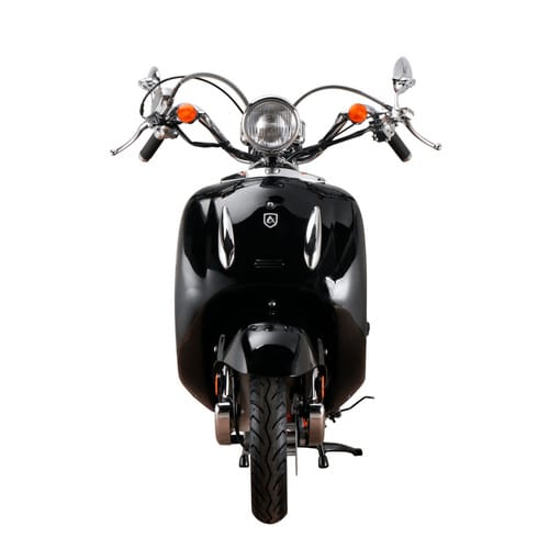 ALPHA MOTORS Motorroller »Firenze«, Retro, 125 ccm, 85 km/h, EURO 5+, schwarz