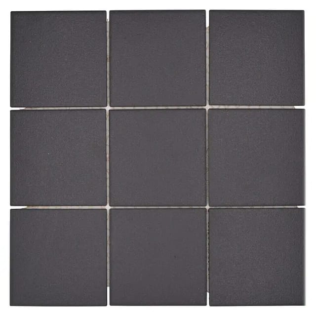 HuH Mosaik Mosaikmatte »Antislip«, BxL: 29,8 x 29,8 cm, Keramik - grau