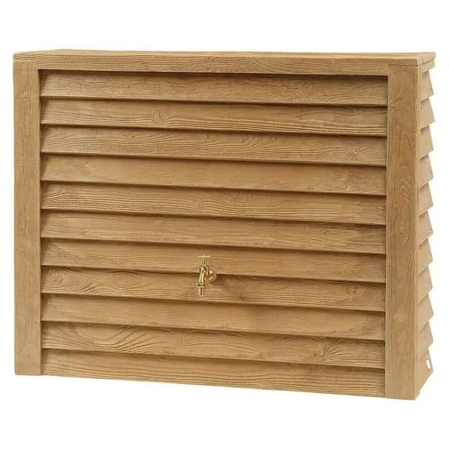 GARANTIA Wandtank »WOODY«, 350 L, lightwood - bunt
