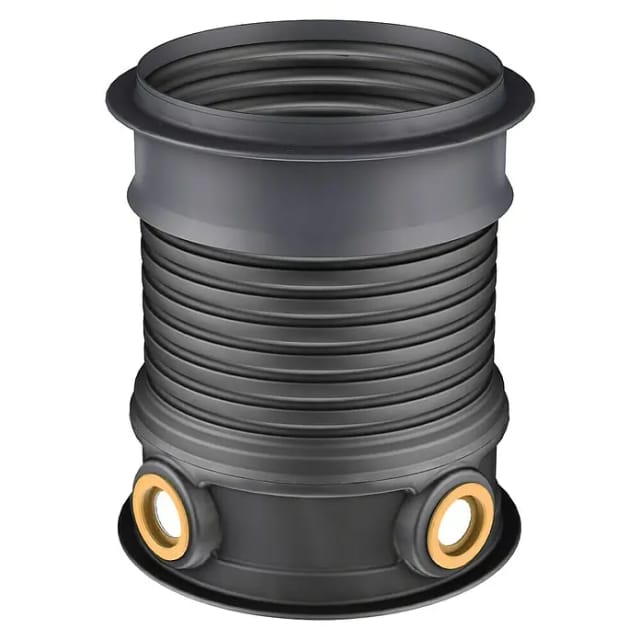 GARANTIA Teleskop-Domschacht, 620 Cristall 470 - 950 mm, schwarz