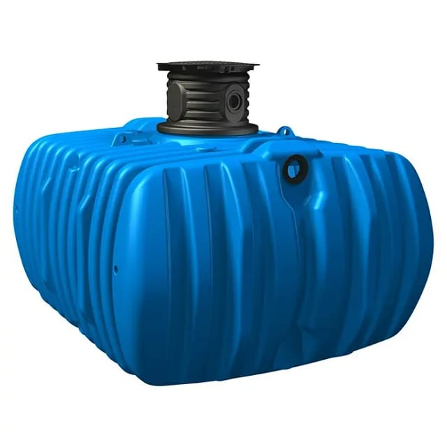 4RAIN Tanksystem »FLAT L«, 5000 L, blau