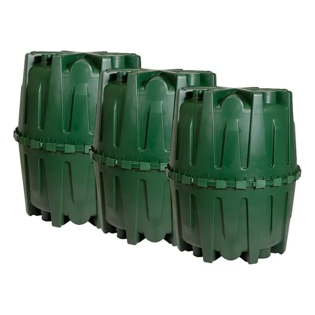 GRAF Erdtank-Paket »HERKULES 4800L Garten Tauch«, 3er-Set, 4800l, rund