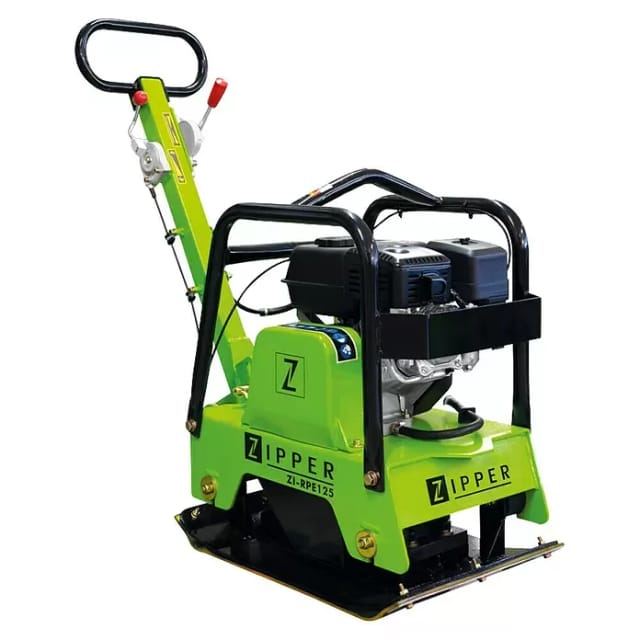ZIPPER Rüttelplatte »ZI-RPE125«, Bleifreies Benzin, 4,1 kW - gruen
