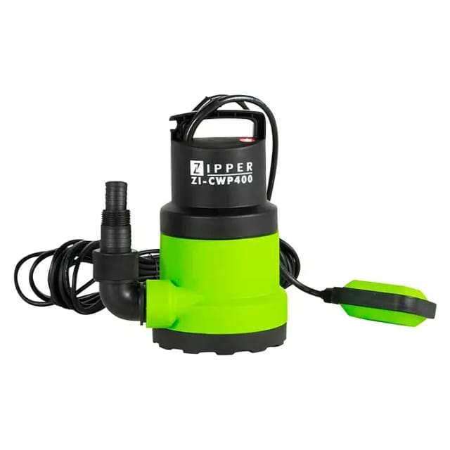 ZIPPER Klarwasserpumpe, 7300 l/h, 400 W - gruen
