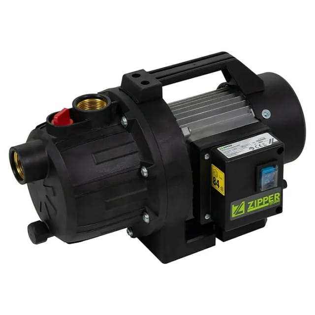 ZIPPER Gartenpumpe, 3800 l/h, 1200 W - gruen