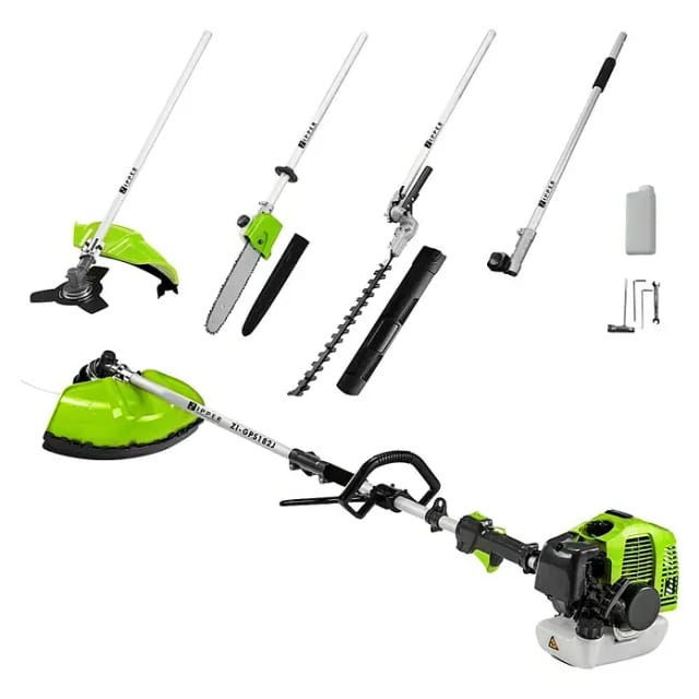 ZIPPER Gartenpflege-Set, 1450 W, Fadenstärke: 2,4 mm - gruen