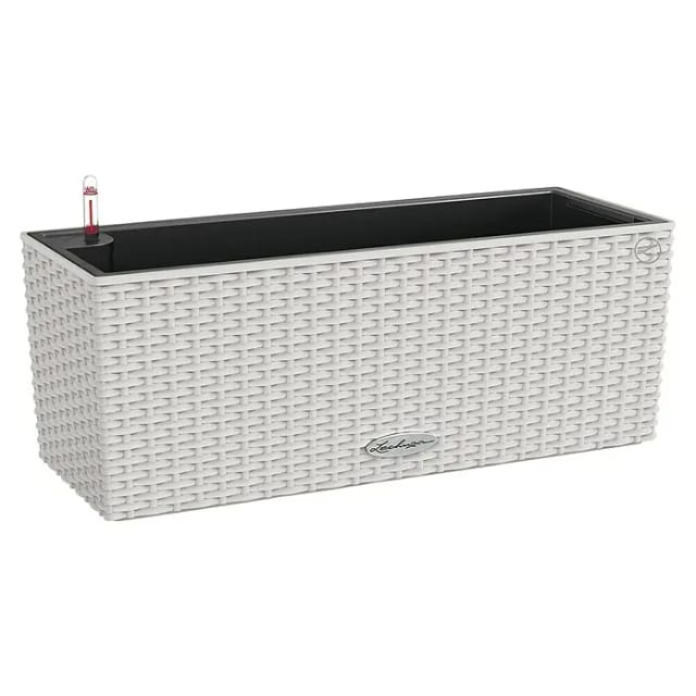 LECHUZA Balkonkasten »BALCONERA Cottage«, BxHxT: 50 x 19 x 19 cm, Kunststoff - grau