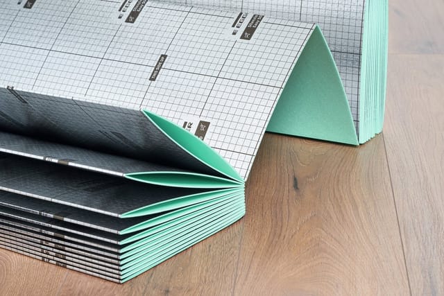 EGGER Unterlagsmatte »Silenzio Easy SD«, 15 m², geeignet für Laminat - silberfarben