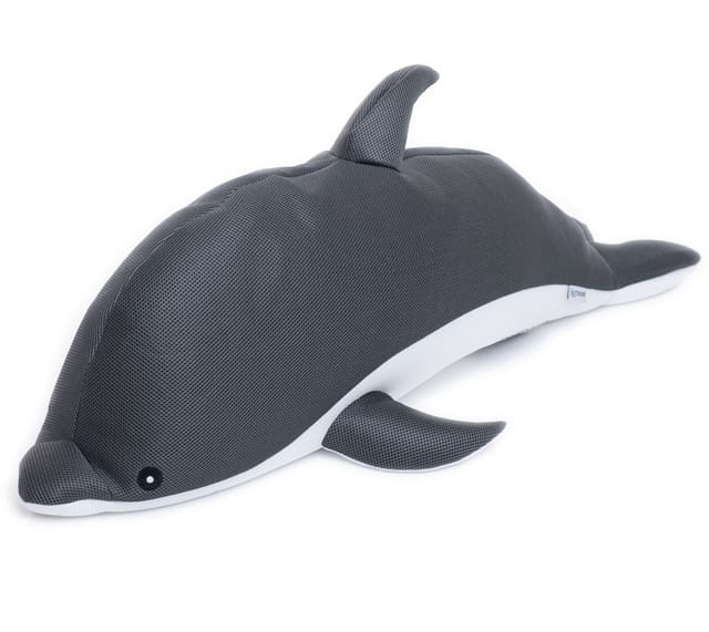 Westmann Pool-Zubehörset »Pool Buddy Delfin«, Polyester - grau