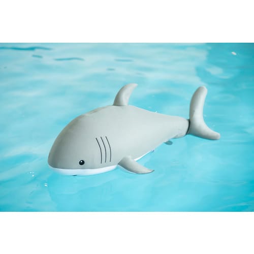 Westmann Pool-Zubehörset »Pool Buddy Hai«, Polyester - grau