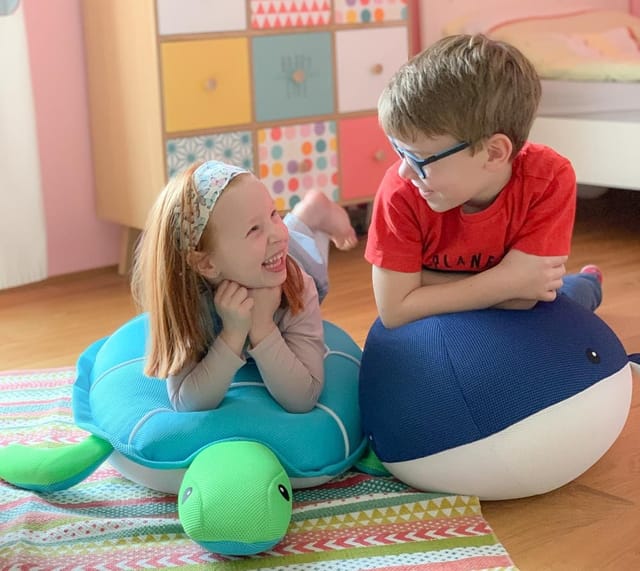 Westmann Pool-Zubehörset »Pool Buddy Wal«, Polyester - blau