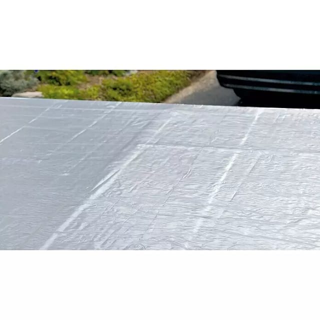 WEKA Dachbahn 3 Rollen á 5 m², silbergrau - silberfarben