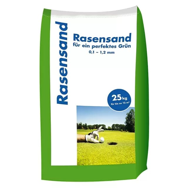 Sand, Körnung: 0,01 mm - 1,2 mm, 25 kg, braun