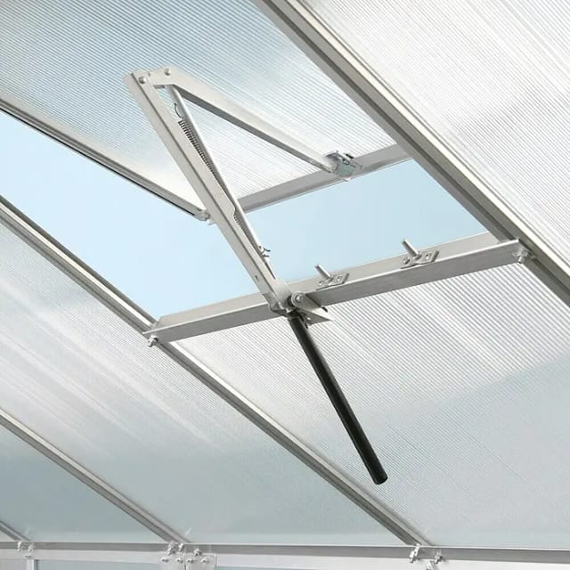 VITAVIA Fensterheber »Thermovent«, BxL: 2 x 32 cm, Aluminium - silberfarben
