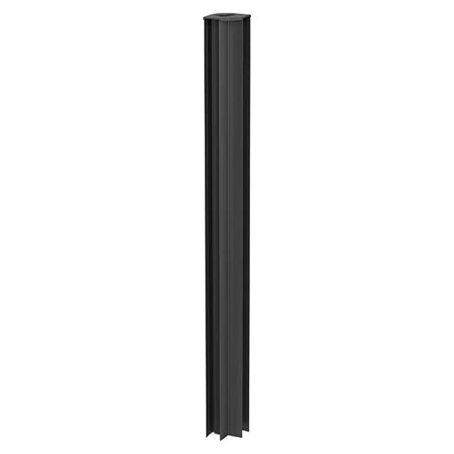 BIOHORT Pflanzbeet, Eckprofil, Rankgitter/Sichtschutz, BxHxT: 7,2 x 91 x 7,2 cm, dunkelgrau-metallic