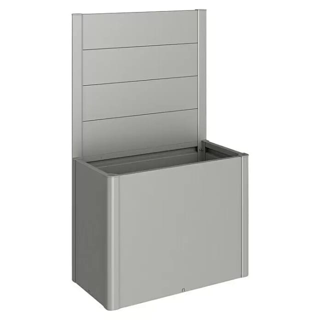 BIOHORT Sichtschutzelement »DaVinci«, ohne Acrylglas, Metall, HxL: 91 x 102 cm - grau