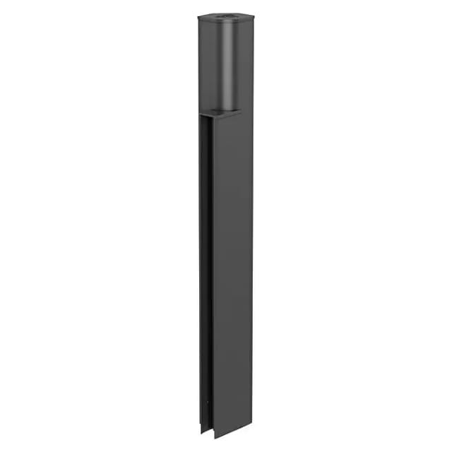 BIOHORT Pflanzbeet »MAXI«, Höhensprung, BxHxT: 10,5 x 77 x 7,2 cm, dunkelgrau-metallic