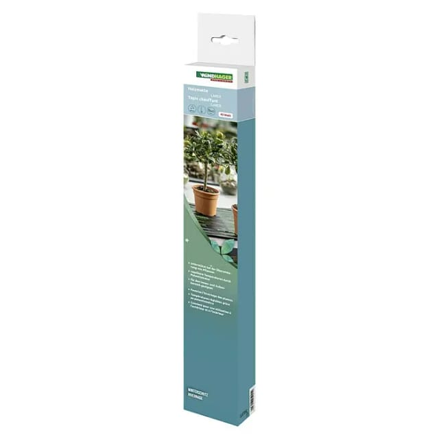 WINDHAGER Winterschutzmatte, Heizmatte, 51 x 51 cm, 45 Watt - schwarz