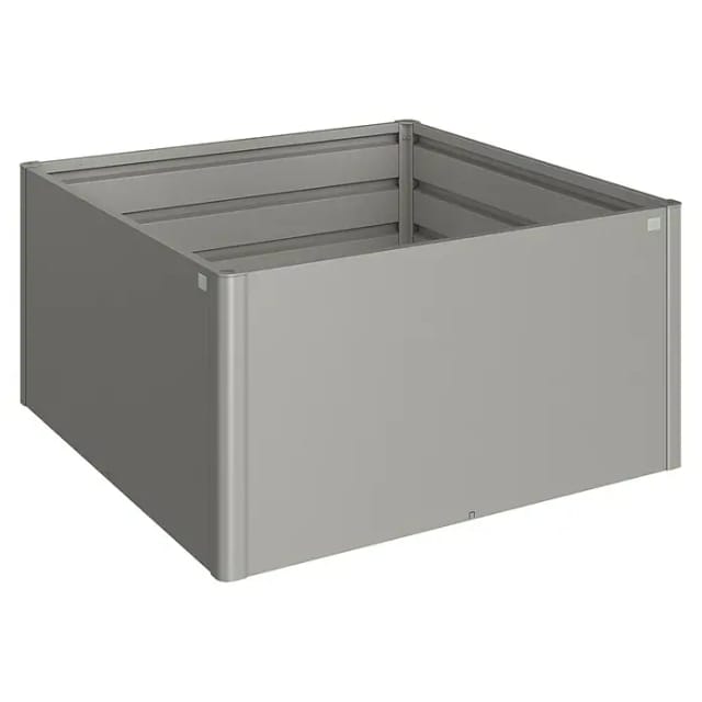 BIOHORT Hochbeet, 1,62 l, quadratisch - grau