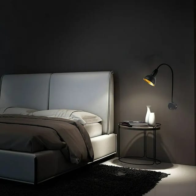 BRILONER Retro-Bettleuchte »HYGGE«, ø: 8 cm, 25 W, 230 V - schwarz