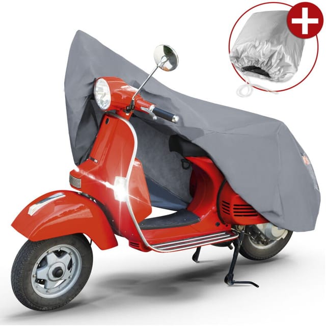 WALSER Motorradabdeckplane »Scooter«, für Motorräder, Stärke: 1,2 mm - grau