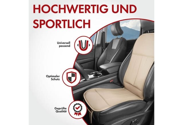 WALSER Sitzauflage »Lewis«, Polyurethan - beige