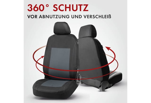 CarComfort Sitzbezug »Sandray«, Polyester - schwarz